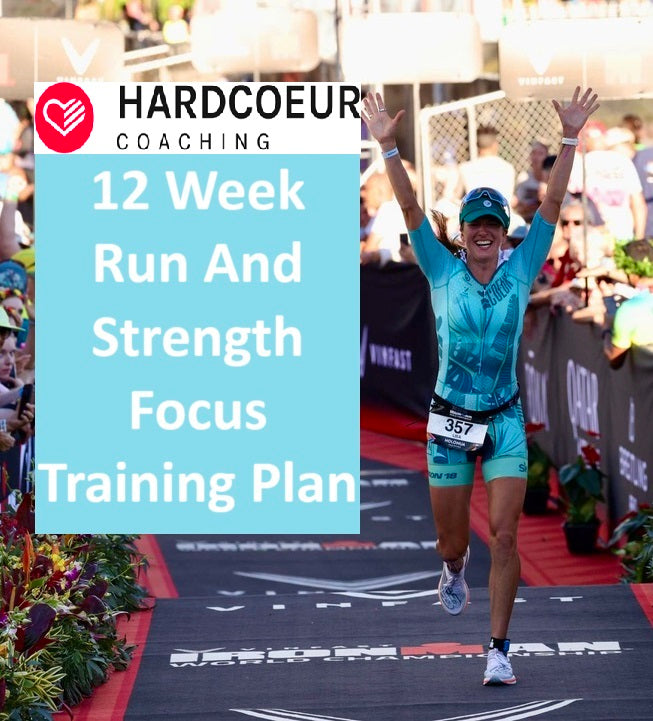 12 Week Run Focus Training Plan for Training Peaks