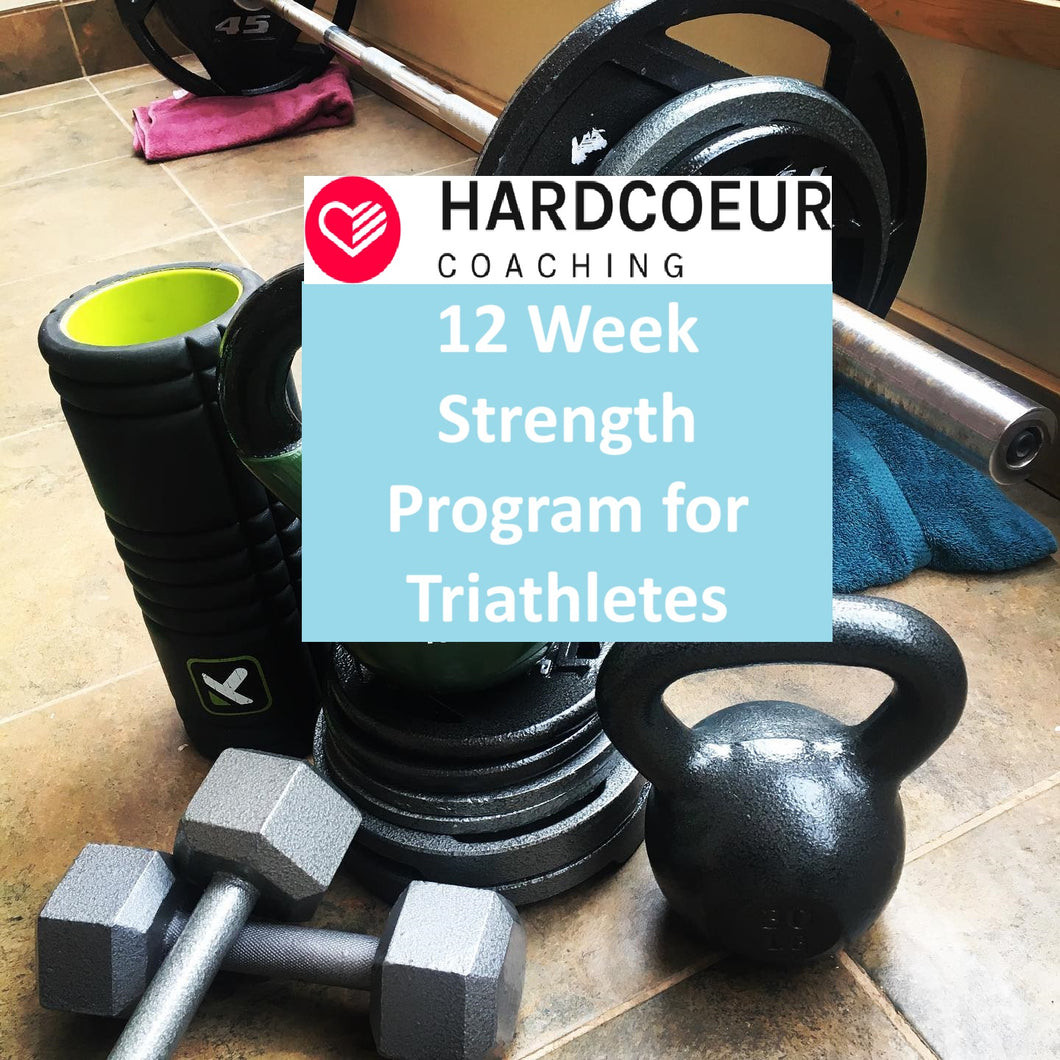 12 Week Strength Plan for Triathletes