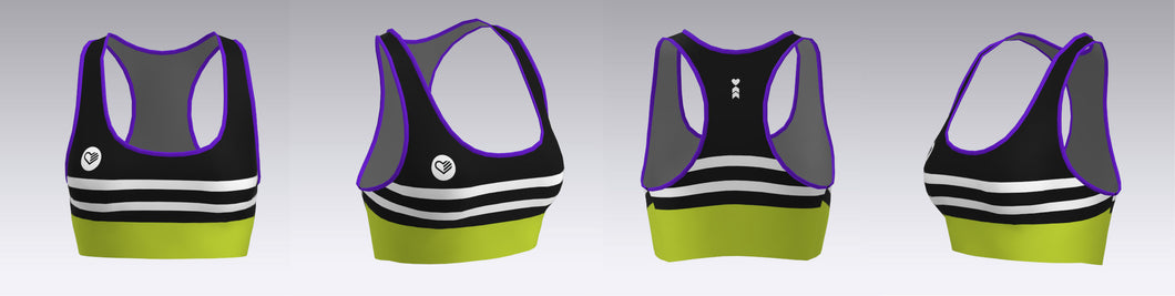 Women's Sports Bra in Hardcoeur Coaching